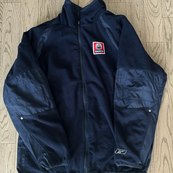 Vintage NHL Edmonton Oilers Reversible jacket - Picture 5 of 6